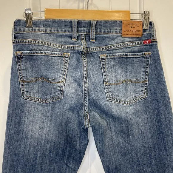 Lucky Brand Women’s 2/26 Sienna Cigarette Blue Jeans Stretch Denim Straight Leg - Picture 7 of 10